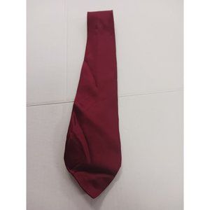 Arrow 100% Imported Silk Men's Tie Red Made in the USA